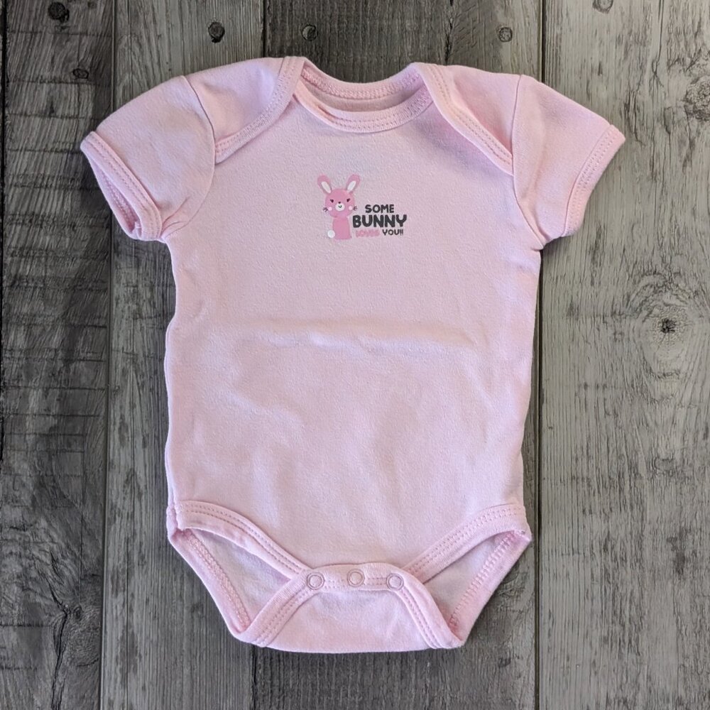 Weeplay, Pink Bunny Onesie, Sz 3 - 6M